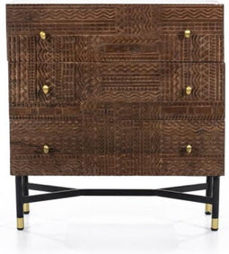 Kabinet Isa Donker Bruin 75 cm | Eleonora