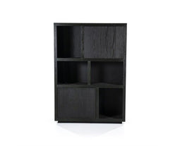 Kabinet kast Helsinki 2-drs. - zwart | Eleonora