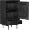 Kabinet kastje Brandy Black - 55 cm - zwart