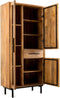 Kabinetkast Jayden Mangohout | 190x85x40 cm