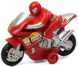 Motorfiets Met wrijving 21 x 21 cm
