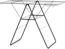 Brabantia HangOn Droogrek - Inklapbaar - 20m droogruimte - Matt Black