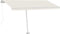 vidaXL - Luifelpaalset - 450x245 - cm - ijzer - wit