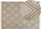 KACEM - Laagpolig vloerkleed - Beige - 160 x 230 cm - Katoen