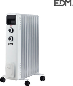 Kachel - 2000 W - Olieradiator - 9 Fins - Wit - Verwarming