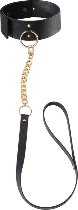 MAZE MAZE Kunstleren Halsband Met Riem