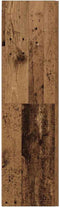 vidaXL - Tv-meubel - 30,5x30x110 - cm - bewerkt - hout - oud - houtkleurig