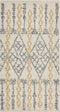 KADAPA - Laagpolig vloerkleed - Beige - 80 x 150 cm - Katoen