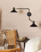 KADASSA - Wandlamp - Zwart - Staal