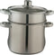 Kadirelli Couscouspan met Deksel - Stoompan - 3-Delig - Ø24 cm - 8L - RVS