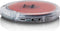 Lenco CD-202TR Discman - Draagbare CD-MP3 Speler met Anti-Shock bescherming - Transparant