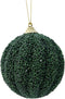 KAEMING B.V. - Groene boombal met glitters 8 cm