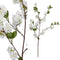 PTMD Blossom Bloem Kersenbloesem Kunsttak - 86 x 28 x 48 cm - Wit