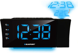 Blaupunkt CRP81 - Wekkerradio met USB-oplading en projector - zwart