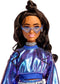 Barbie Luxe Stijl Pop - Metallic Outfit - Metallic Blauw