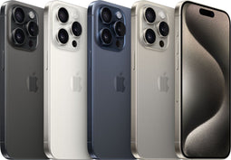 Apple iPhone 15 Pro - 256GB - A17 Pro-chip - Zwart Titanium