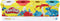 Play-Doh - 4-pack - 4 potjes van 85 gram met levendige kleuren (4 stuks)