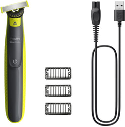 Philips OneBlade 360 QP2724/23 - Gezichtschaaf - 360° mesje en 3 opzetkammen (1, 3 en 5 mm)