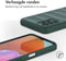 imoshion Hoesje - Geschikt voor Samsung Galaxy A32 (5G) - EasyGrip Backcover - Donkergroen