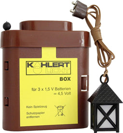 Kahlert Licht 20104 Kerststallantaarn 4.5 V Met batterijhouder