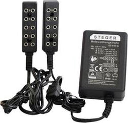 Kahlert Licht 60976 Verlichtingstransformator 230 V Met stroomverdeler