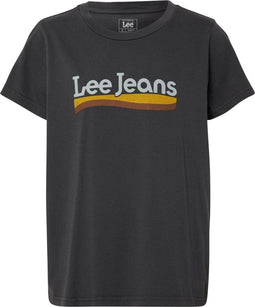 CREW NECK TEE - Regular fit - Vintage logo - Zwart (2020)