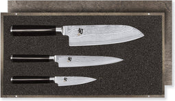 Kai Shun Santoku Messenset - 3-delig