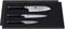 Kai Shun Santoku Messenset - 3-delig
