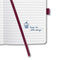 Sigel - notitieboek - Jolie Beauty - A6 - hardcover - 174 pagina's - lijn - 80 grams papier - roze - SI-JN304