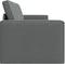 vidaXL - Vloersofa - Bed - 2-in-1 - Donkergrijs - 245x150x60,5 - cm - Stof