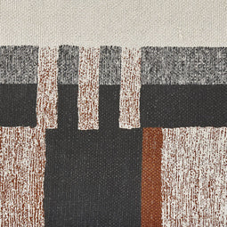 KAKINADA - Laagpolig vloerkleed - Multicolor - 80 x 150 cm - Katoen