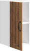 vidaXL - Keukenwandkast - Lucca - bewerkt - hout - oud - houtkleurig