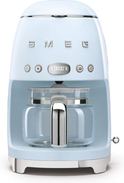 SMEG DCF02PBEU - Filterkoffiemachine - 10 koppen - Warmhoudfunctie - Pastelblauw