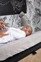Meyco SwaddleMeyco Cheetah inbakerdoek - 100% katoen - 0-3 maanden - light grey