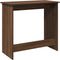 vidaXL - Bureau - 80x40x75 - cm - bewerkt - hout - bruin - eikenkleur