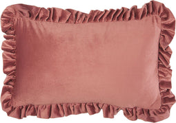 KALANCHOE - Sierkussen set van 2 - Roze - 30 x 50 cm - Fluweel