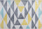 KALEN - Laagpolig vloerkleed - Multicolor - 160 x 230 cm - Polyester
