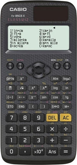 Kalkulator Casio ClassWiz FX 85 CE X czarny