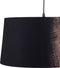 KALLAR - Hanglamp - Zwart - Polykatoen