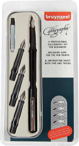 Kalligrafiepen Bruynzeel beginnerset 9341P08 | 3 stuks