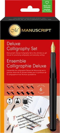 Kalligrafiepen manuscript mc1155 deluxe 6-delig