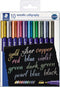 Kalligrafiepen Staedtler metallic etui à 10 kleuren | 50 stuks