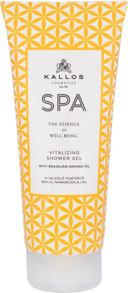 Kallos - Spa Vitalizing Shower Gel rewitalizujący SHOWER GEL Brazilian Orange Oil - 200ML