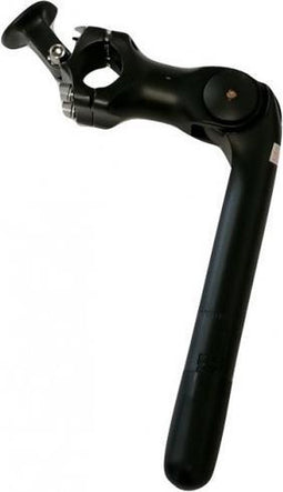 Kalloy Stuurpen verstelbaar 25.4 / 225 mm mat zwart met houder