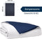 Kalm Verzwaringsdeken 8 KG - Biologisch Katoen - Weighted blanket - Verzwaarde Deken - Incl 5 jaar garantie - Anti Stress