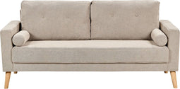 KALMAR - Tweezitsbank - Taupe - Polyester