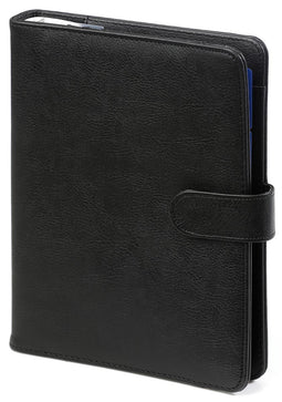 Kalpa 1012-60 A5 Agenda Ringband Bloc pullup zwart 1 week per 2 paginas 2024-2025-2026