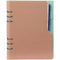 Kalpa 1016-72 Clipbook A5 6 Ringband Agenda Pastelroze groen 1 week per 2 paginas 2025-2026