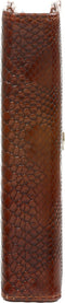 Kalpa 1111-74 Personal Binder Croco bruin 1 week per 2 paginas 2025-2026