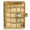 Kalpa 1311-14 Hervulbare Pocket Ringband Agenda Planner Croco Goud 1 week per 2 paginas 2025-2026